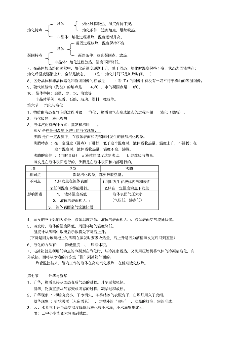 物质的特性知识点_第3页