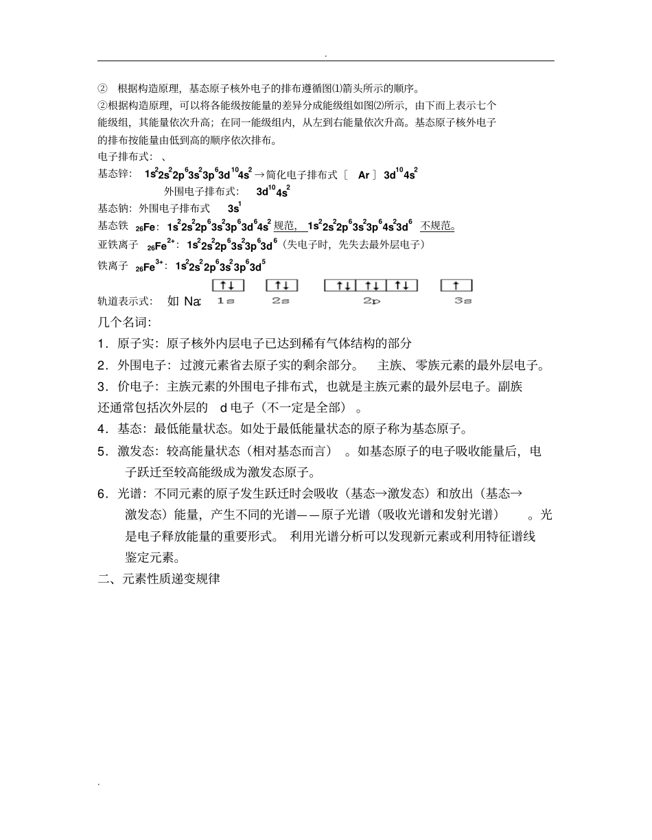 物质结构与性质知识点总结_第3页