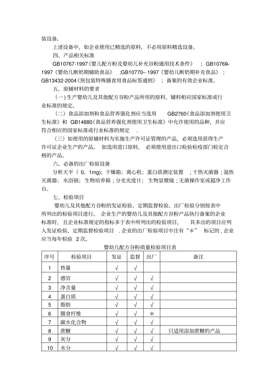 特殊膳食食品生产许可证审查细则【整理精品范本】_第3页