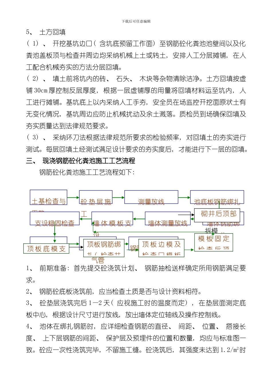 化粪池施工方案doc样本_第3页