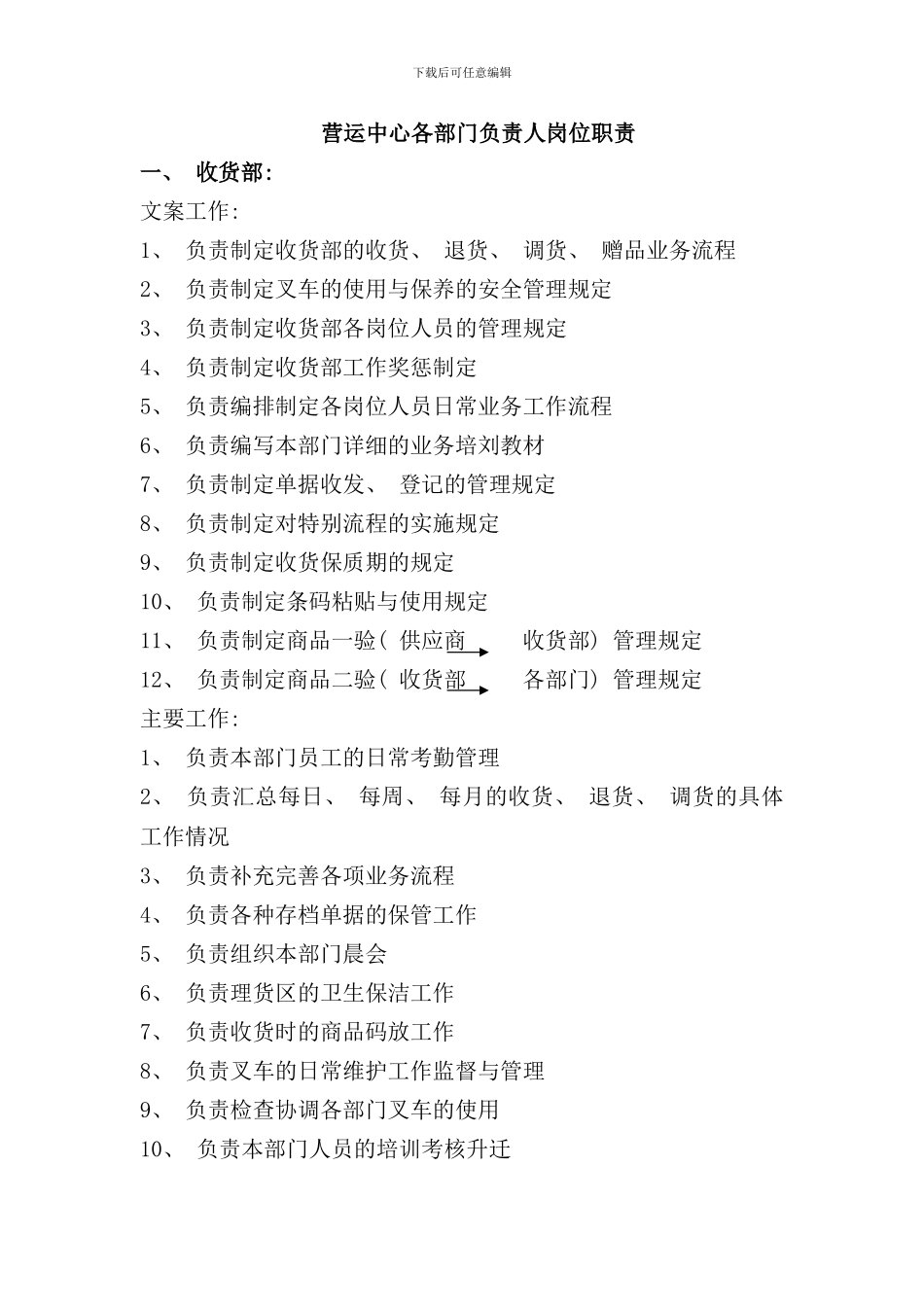 北京天超仓储超市营运手册_第2页