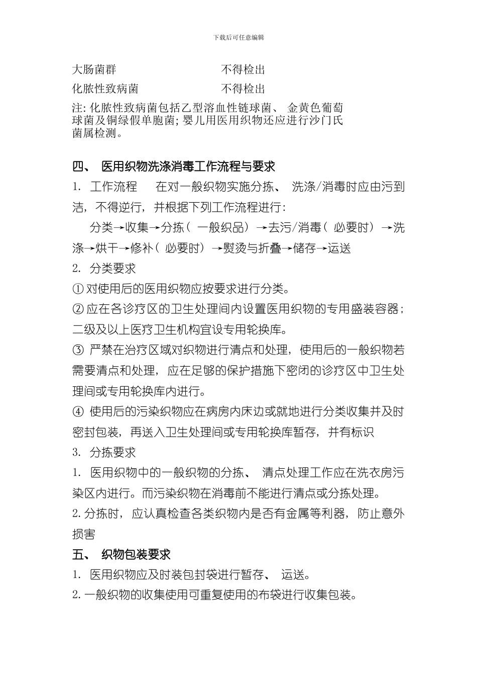 医用织物洗涤消毒技术规范样本_第3页