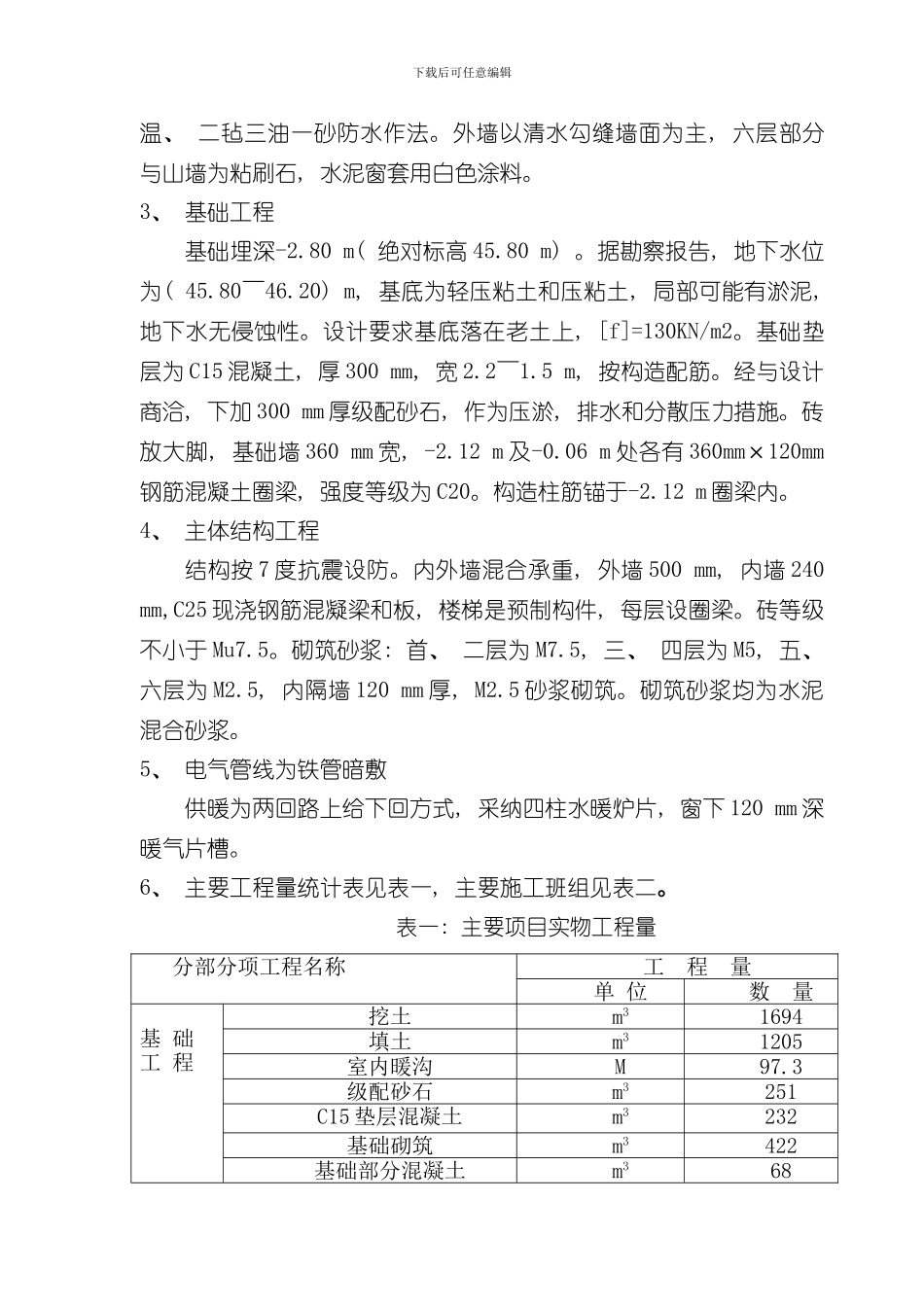 单位工程施工组织设计实例样本_第2页