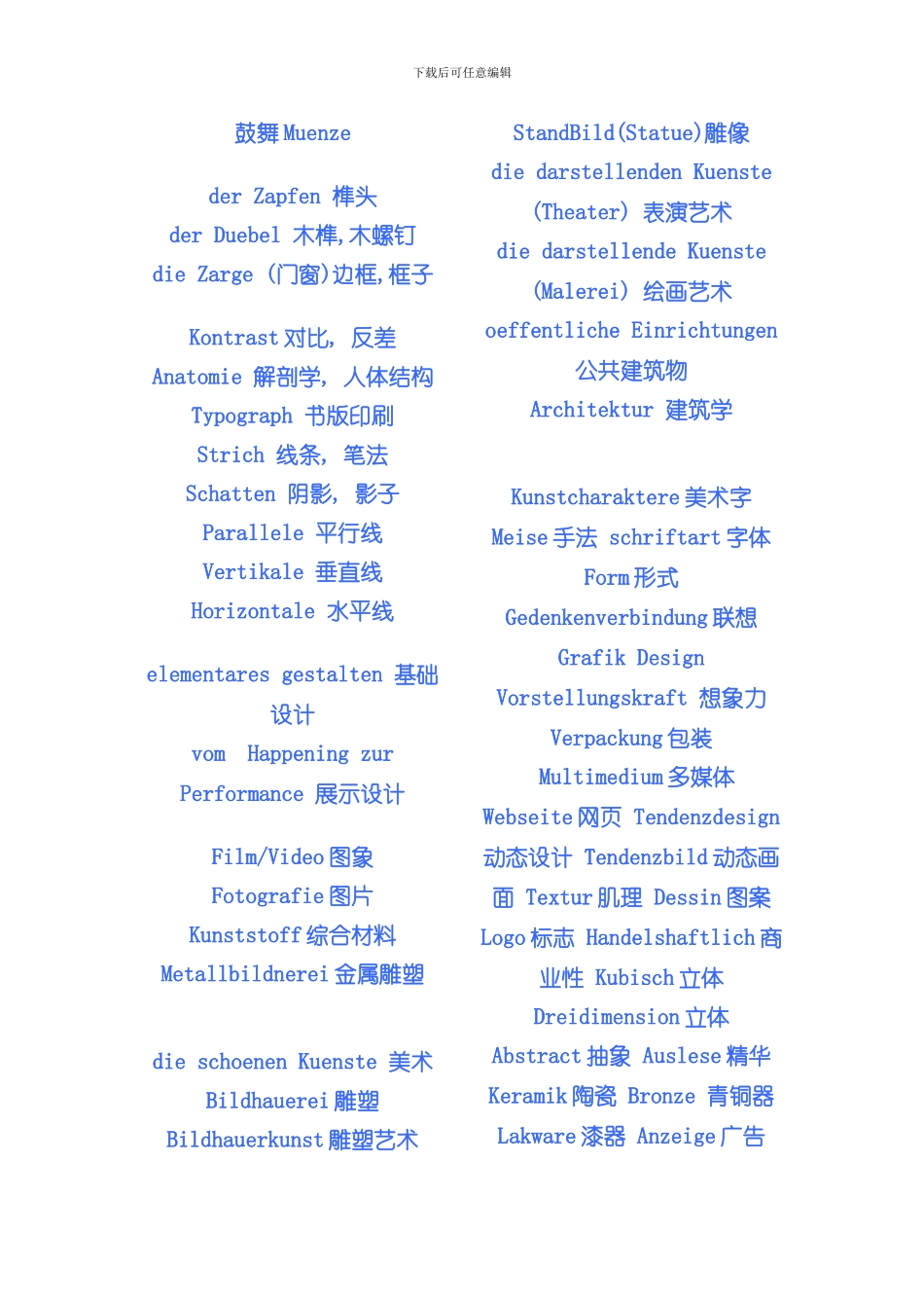 单词建筑专业和工业设计专业的APS审核资料样本_第2页