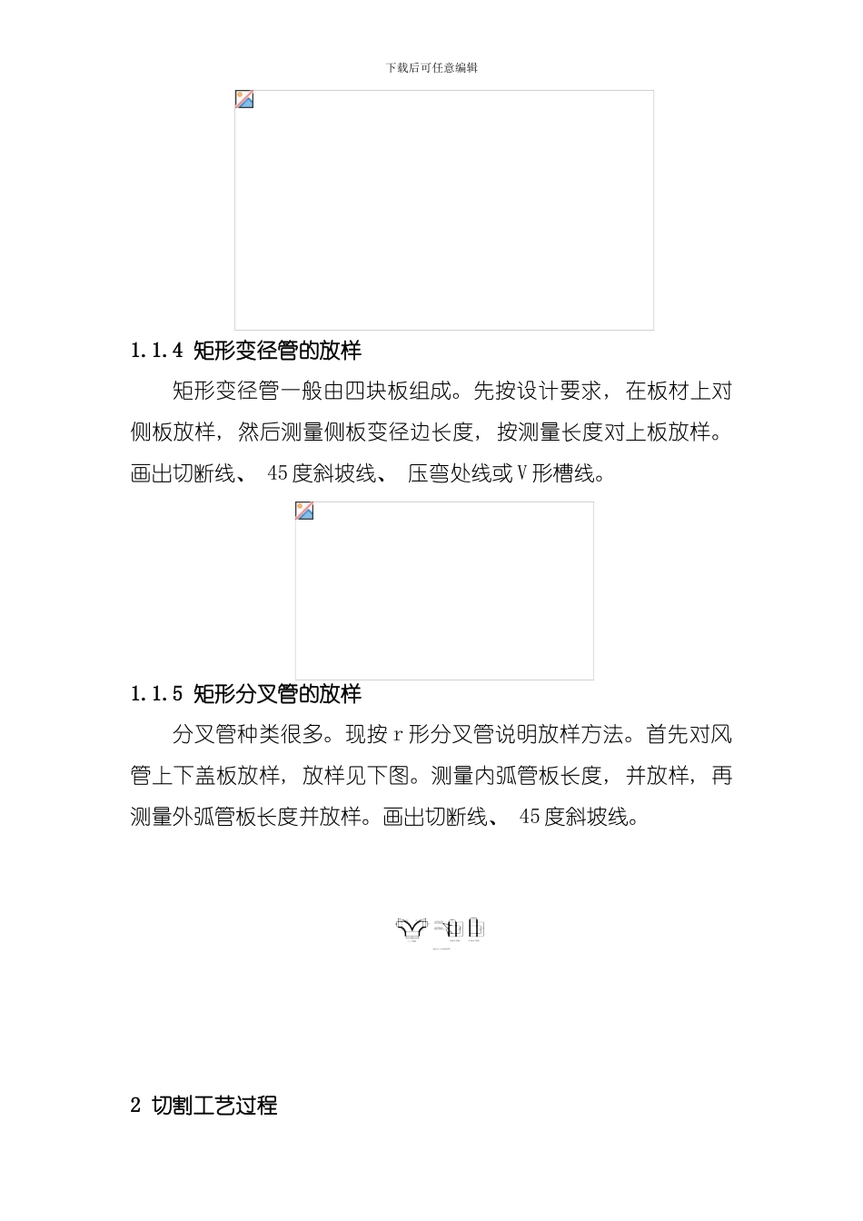 单面彩钢酚醛复合风管施工工艺模板_第3页