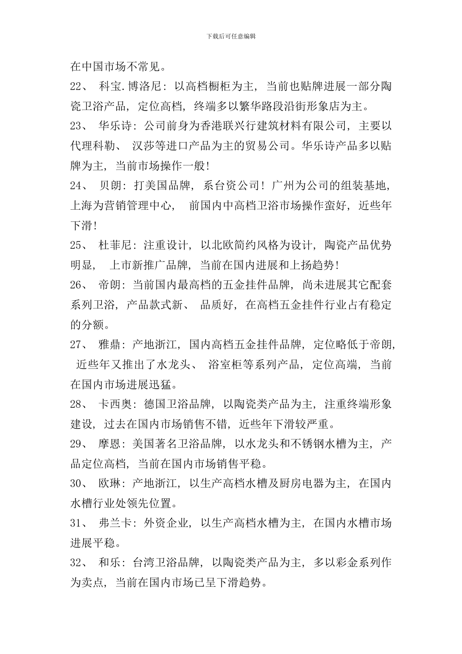 卫浴类品牌手册_第3页