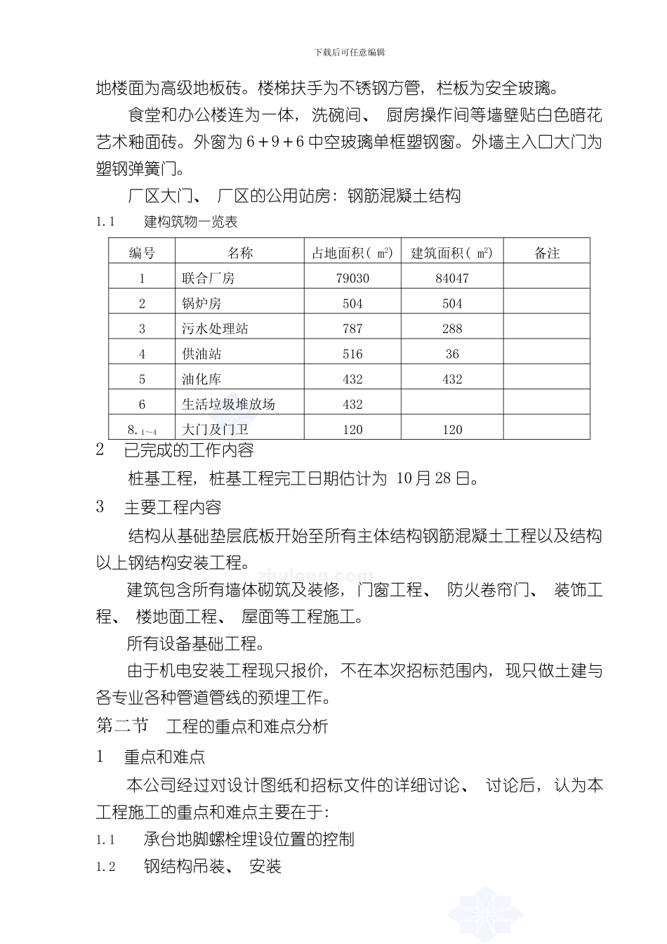 厂房工期保证措施进度计划钢结构secret样本_第3页