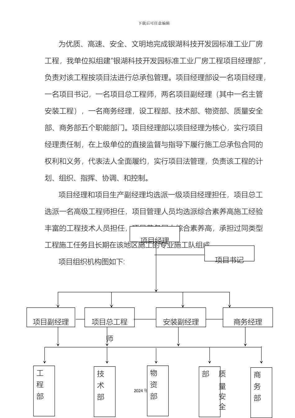 厂房工程施工组织设计方案_第3页