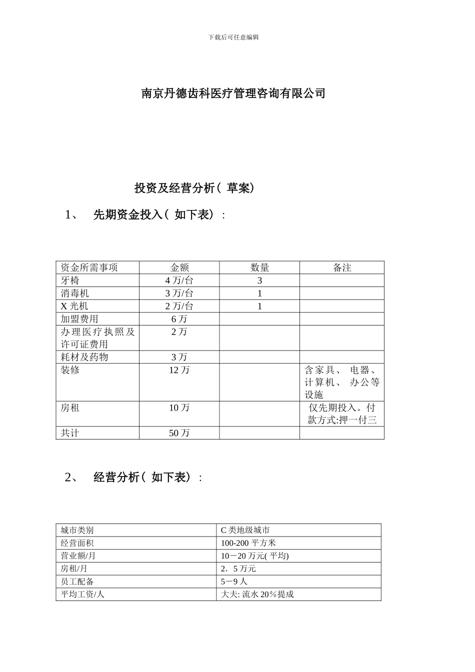 口腔医疗管理与连锁加盟说明手册_第2页