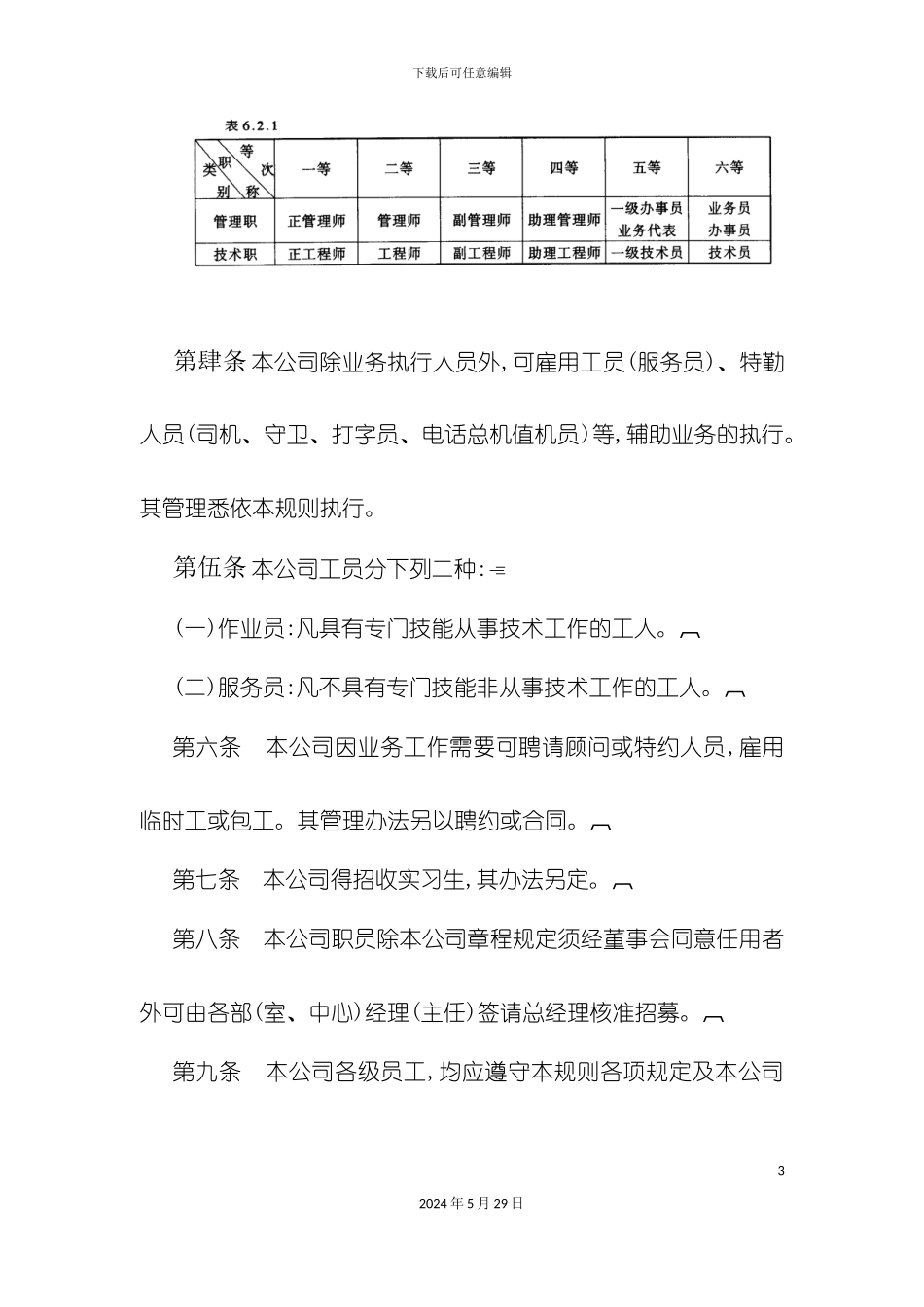 各类企业人事管理制度分析_第3页