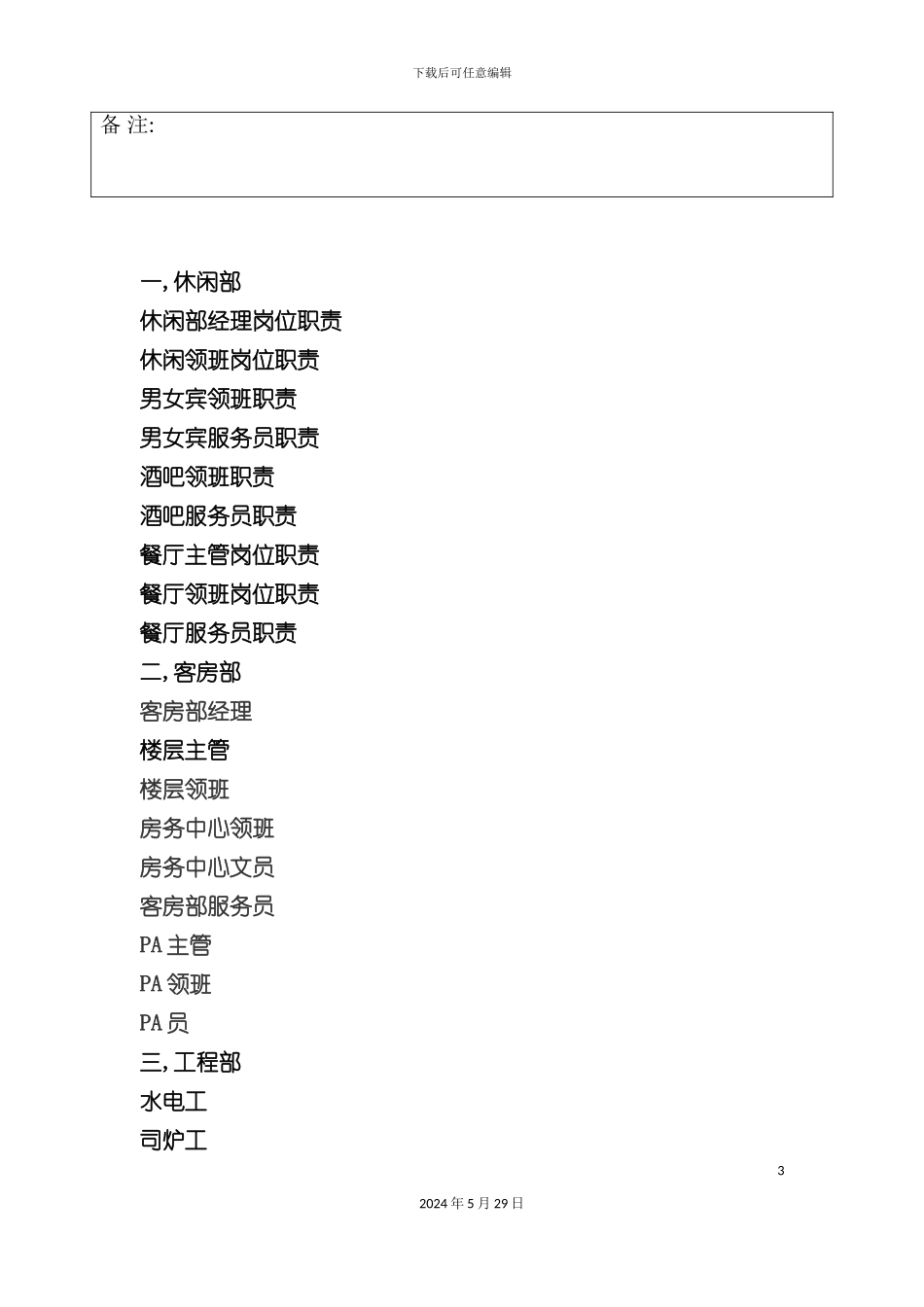 各部门岗位职责审批_第3页