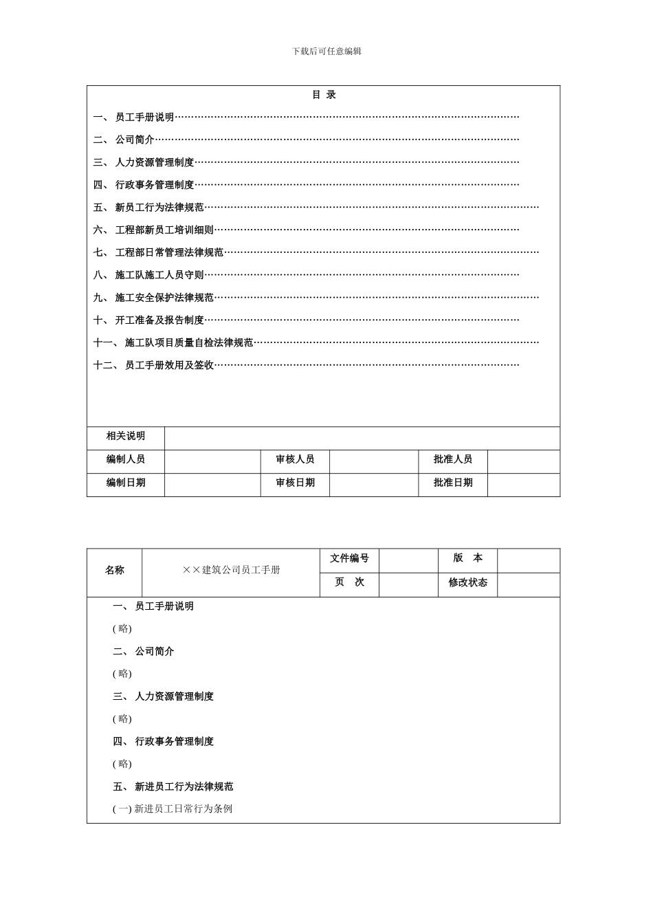 各行业员工手册范例_第3页