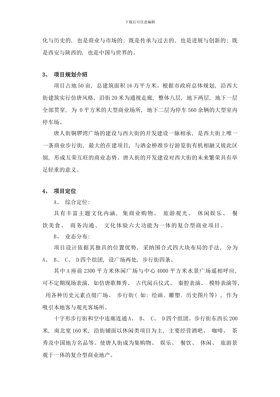 唐人街项目介绍样本_第3页