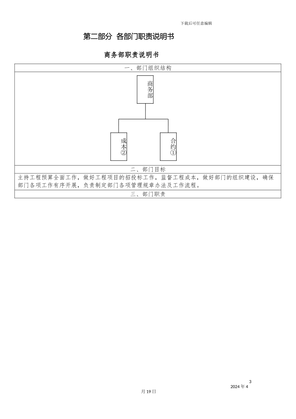 商务部岗位职责_第3页