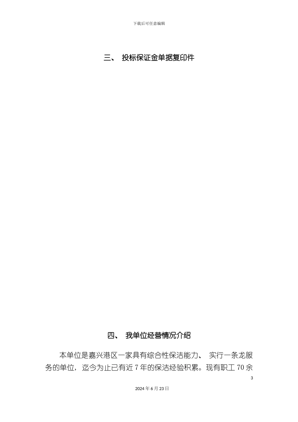 嘉兴港区市政道路保洁工程技术标_第3页