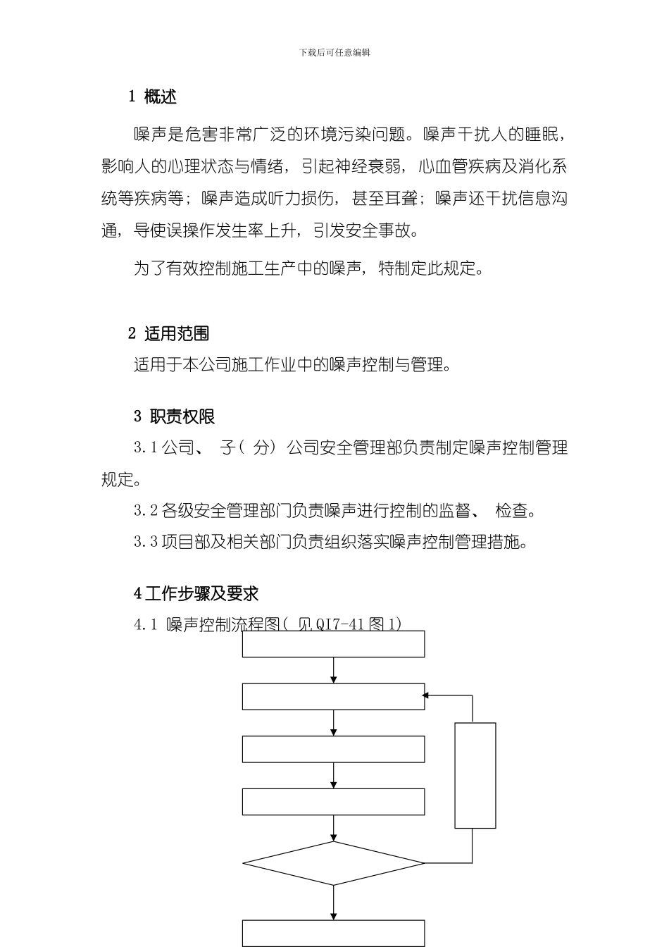 噪声控制管理规定模板_第2页