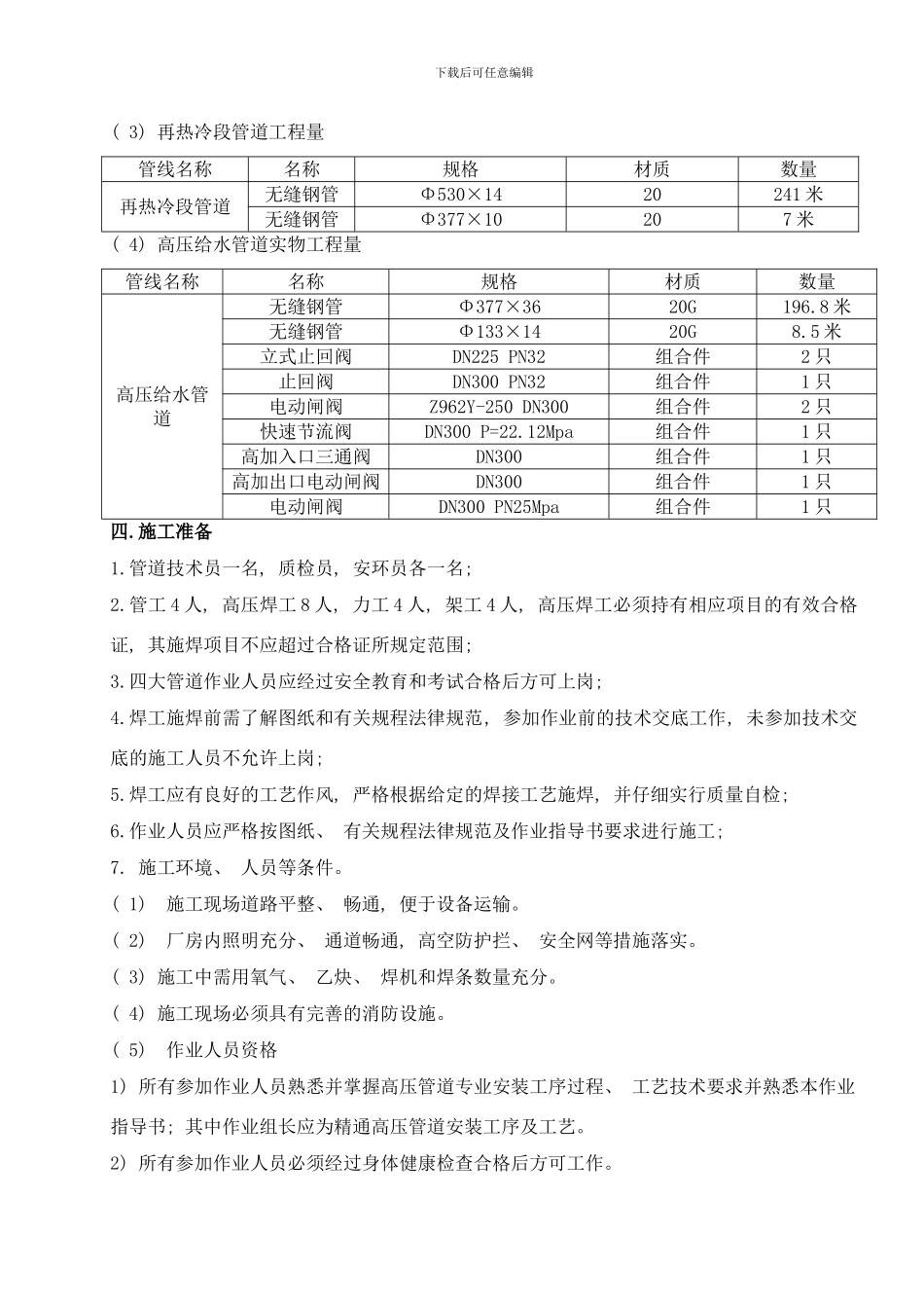 四大管道安装作业指导书样本_第3页