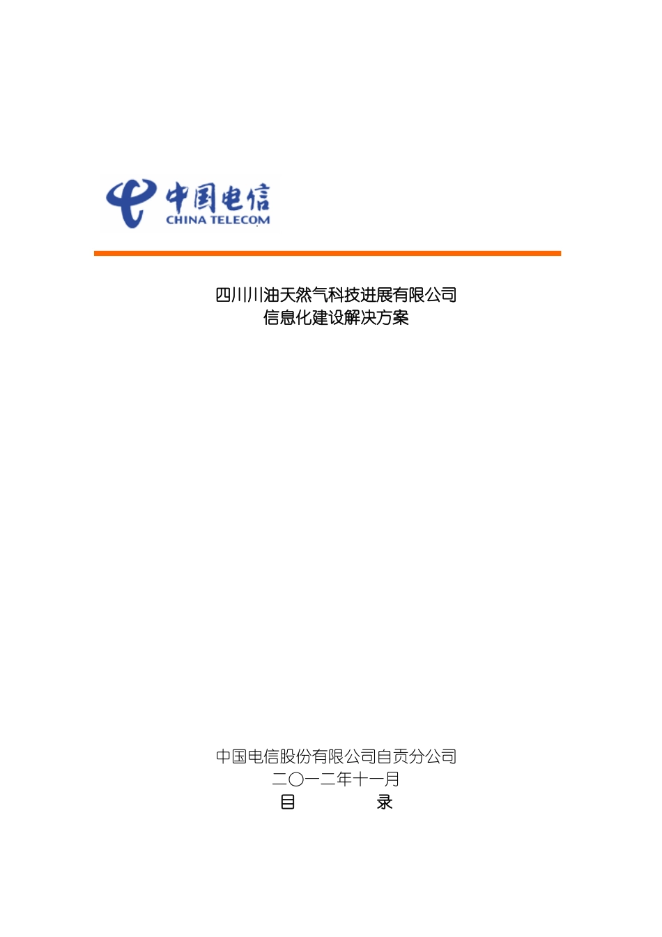 四川川油天然气科技发展有限公司信息化建设解决方案_第2页