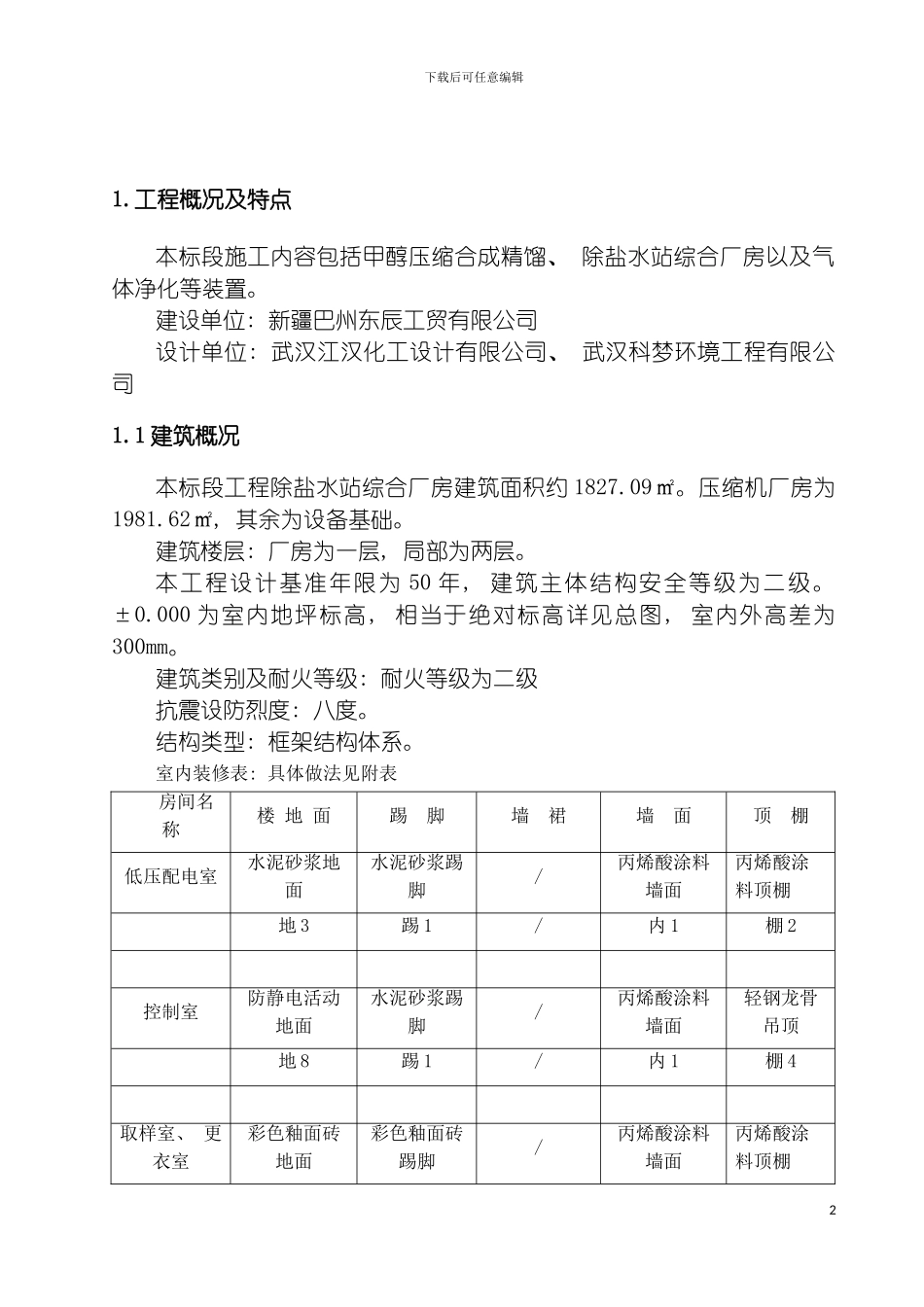 四标段框架厂房施工组织设计_第2页
