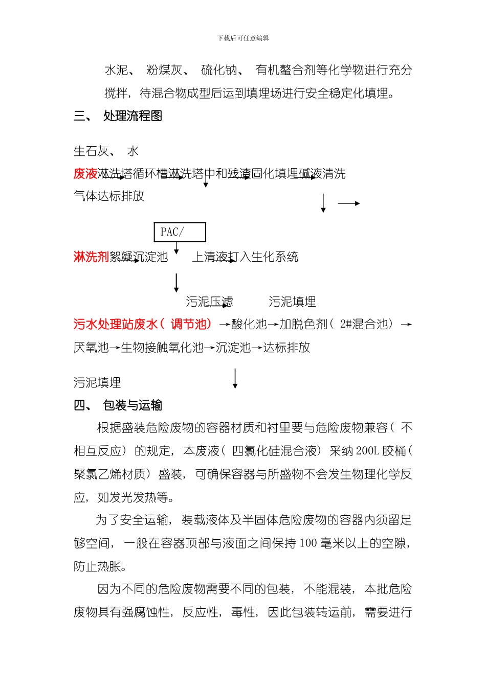 四氯化硅处理方案模板_第3页