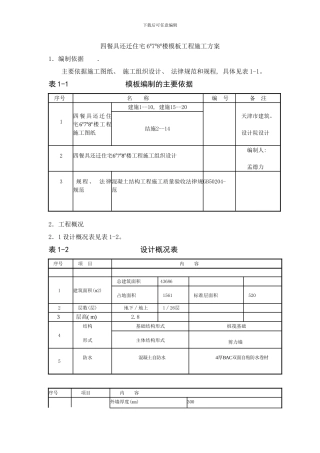 四餐具模板方案样本