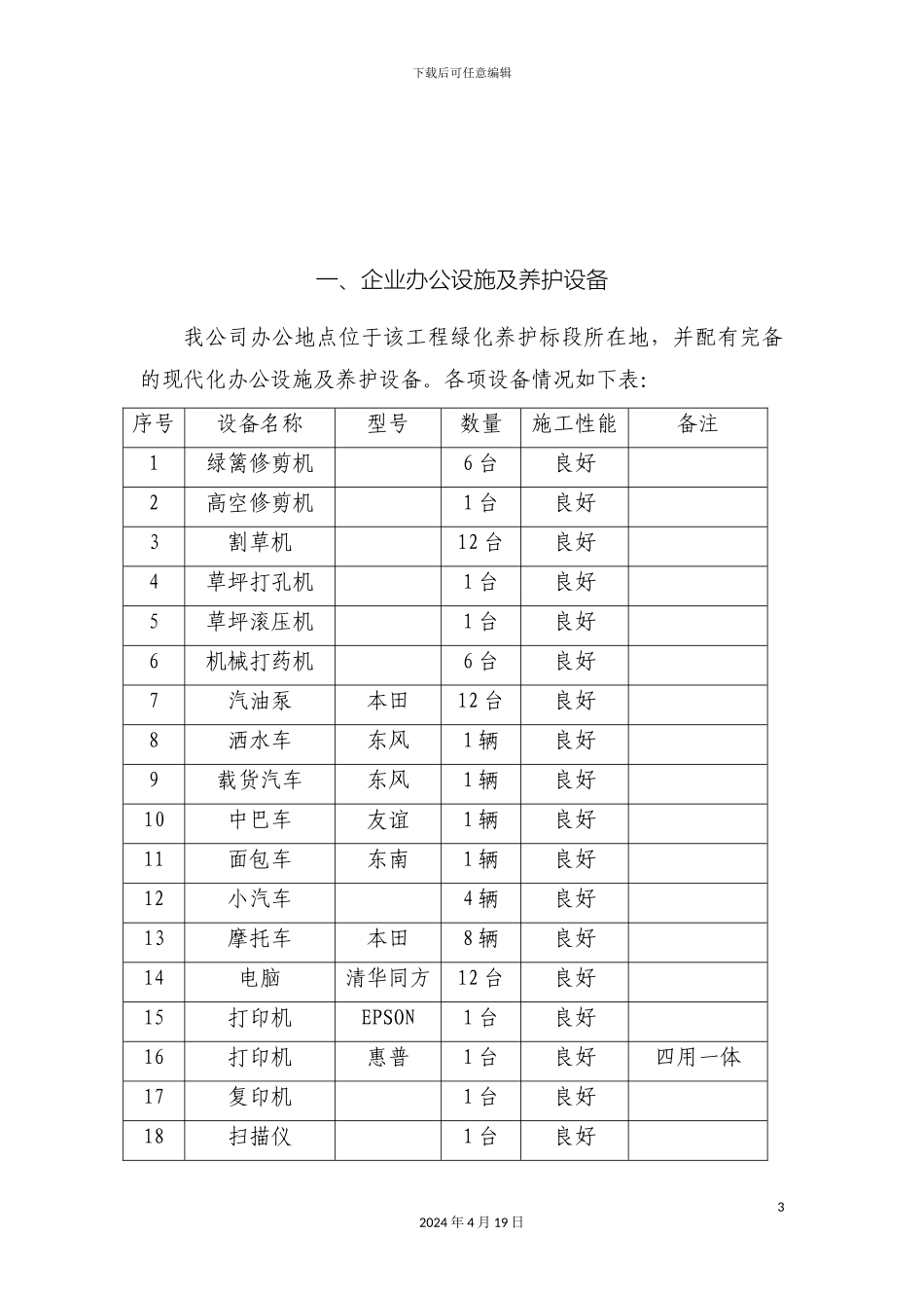 园林绿化工程养护施工组织设计_第3页