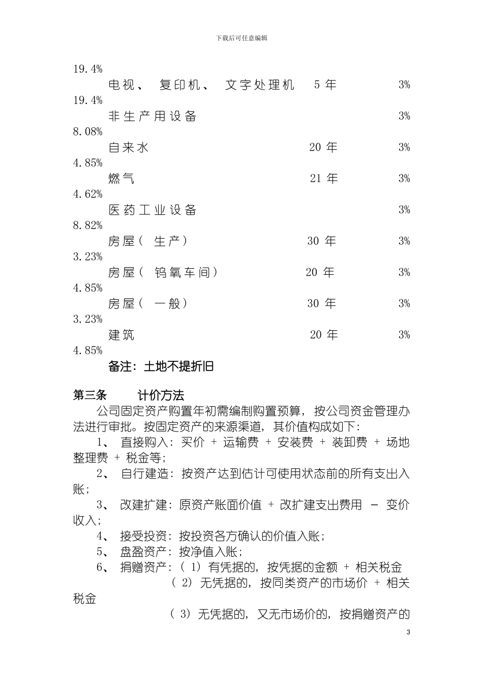 固定资产财务管理制度_第3页