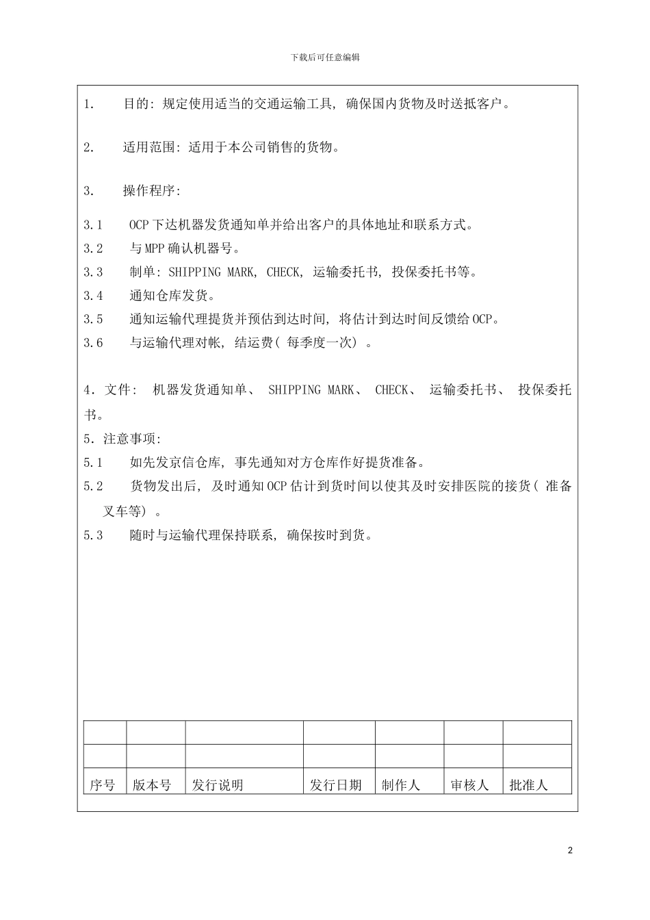 国内运输操作流程_第2页