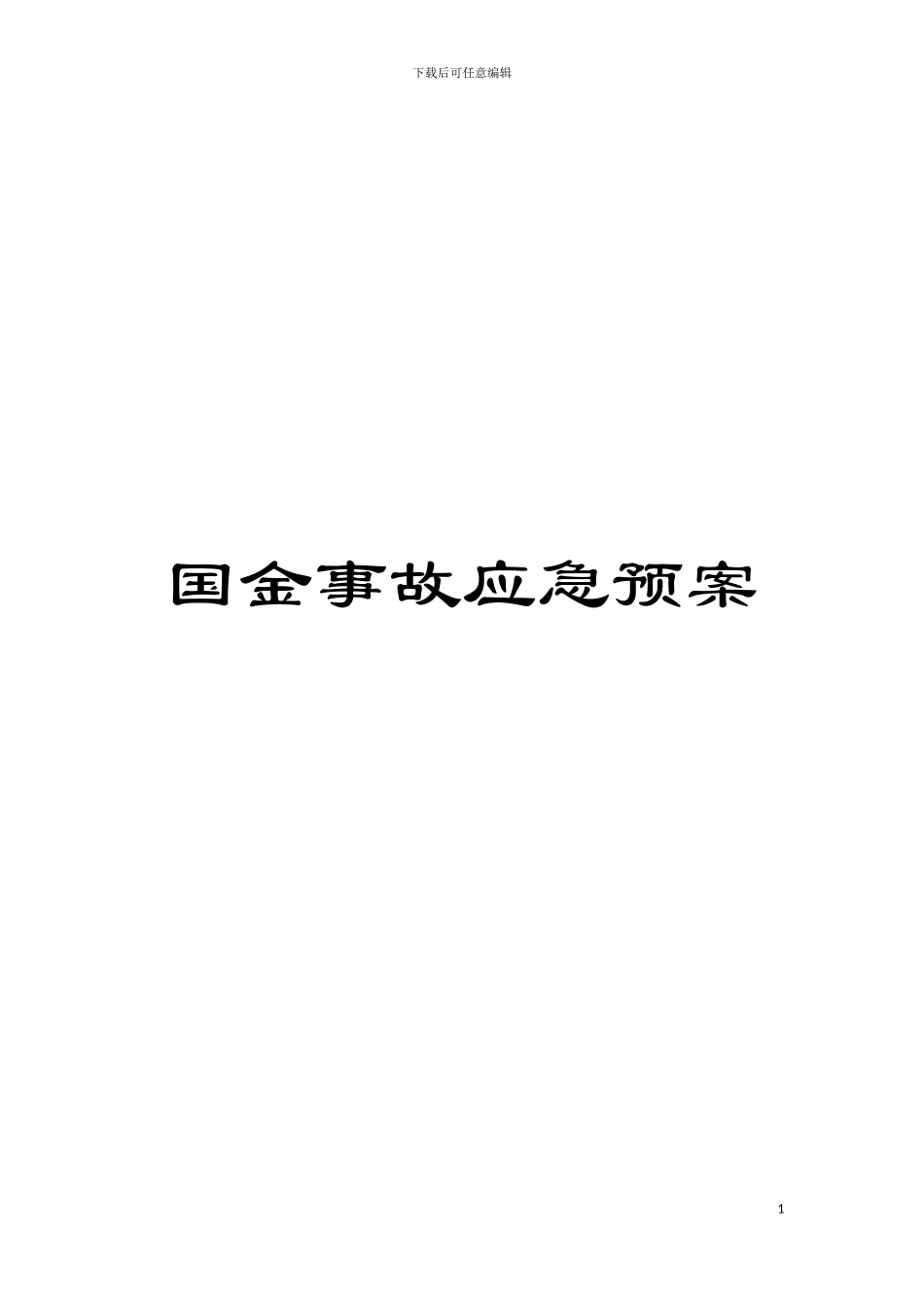 国金事故应急预案_第1页