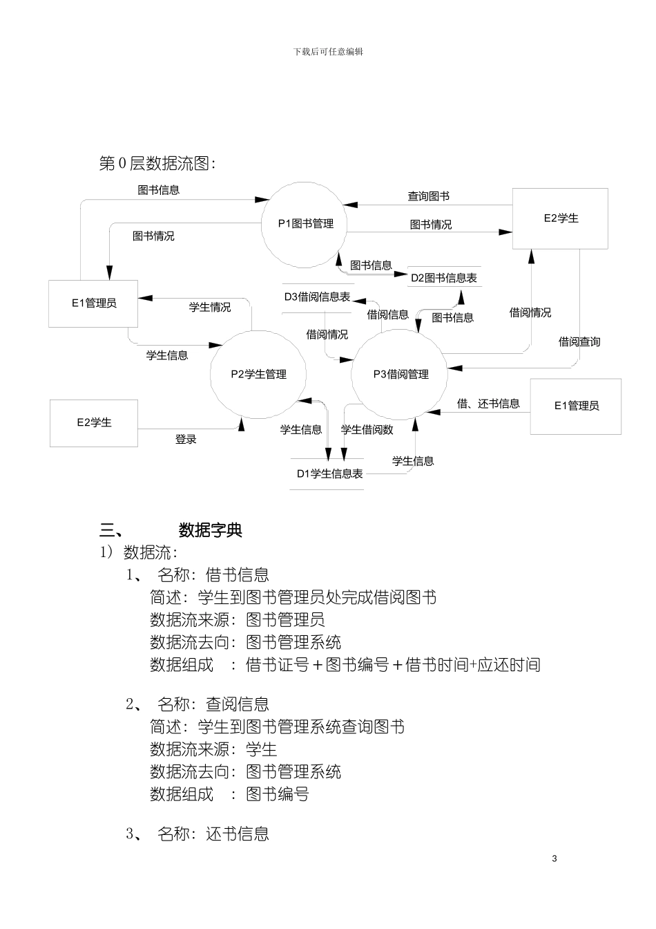 图书馆管理系统的分析与设计软件工程_第3页