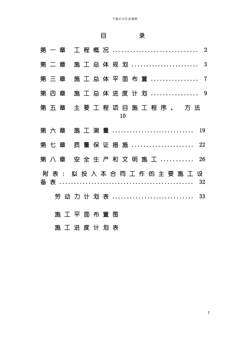 土地翻耕施工组织设计_第2页