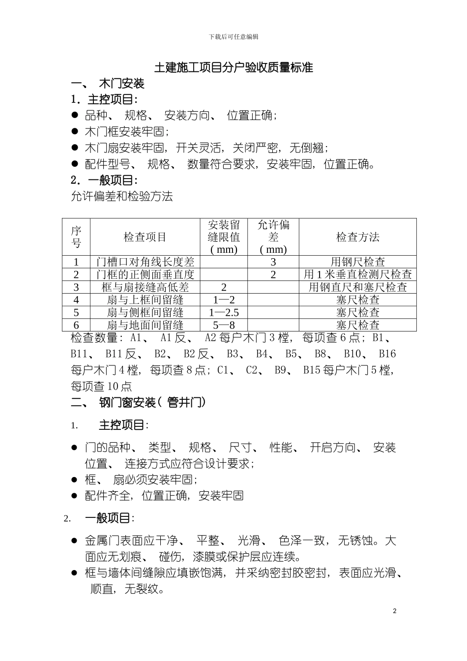 土建分户验收标准_第2页