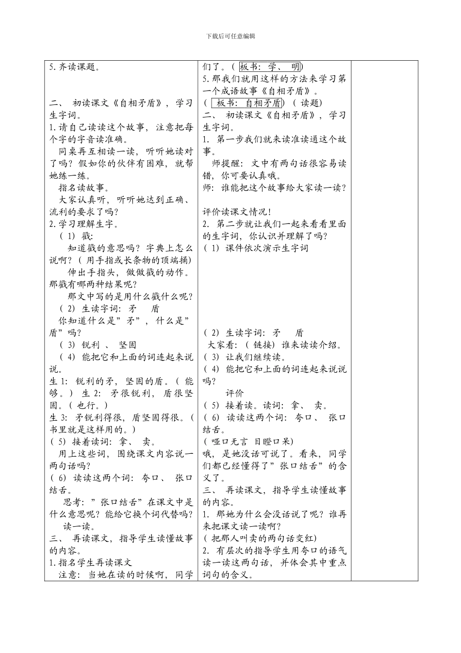 土建工程量清单实例文库模板_第2页