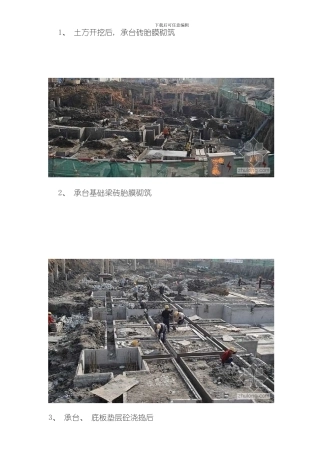 土建施工流程模板