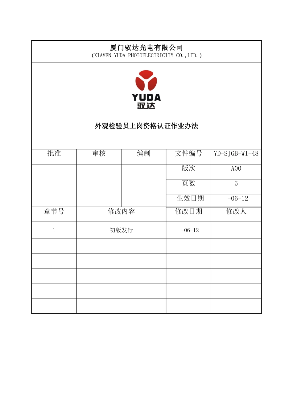 外观检验员上岗资格管理办法_第2页