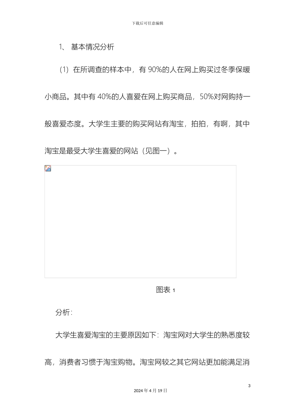 大学生网购小商品行为调研报告_第3页