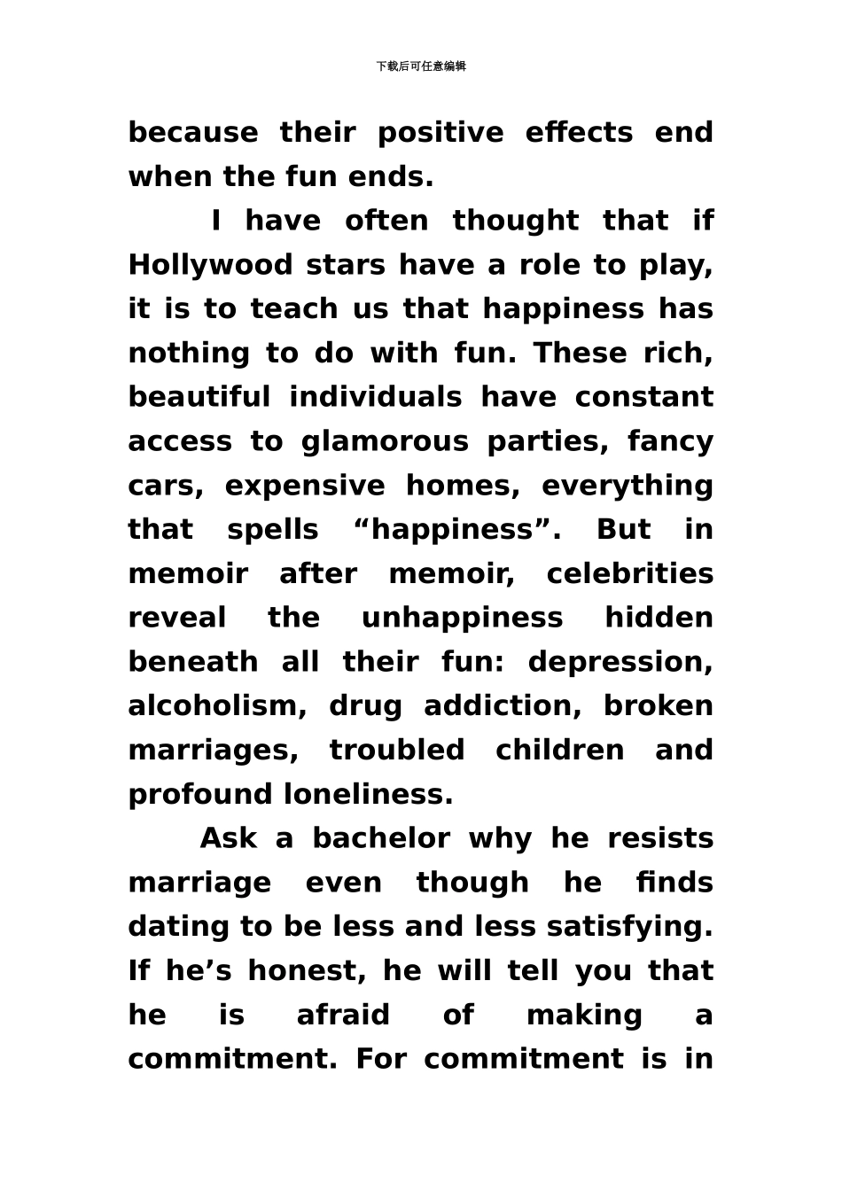 大学英语六级阅读练习题整理_第3页