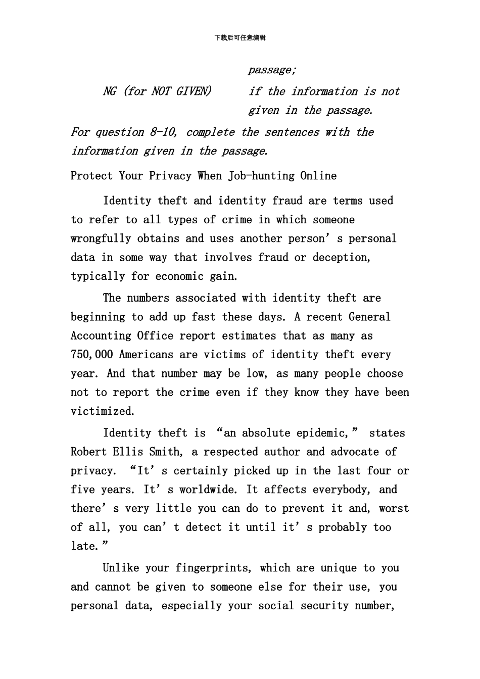 大学英语四级真题模拟及答案新编资料_第3页
