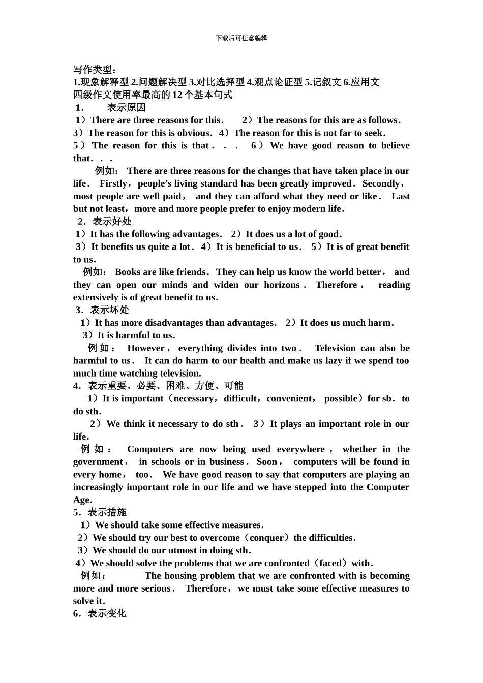 大学英语四级考试作文_第2页