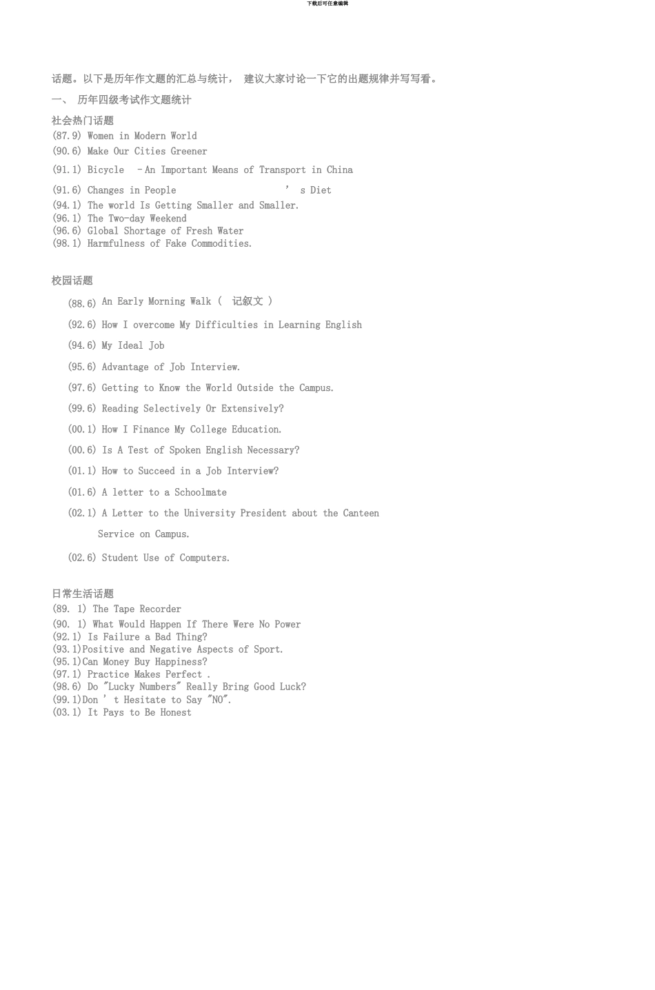 大学英语四级考试作文指导_第3页