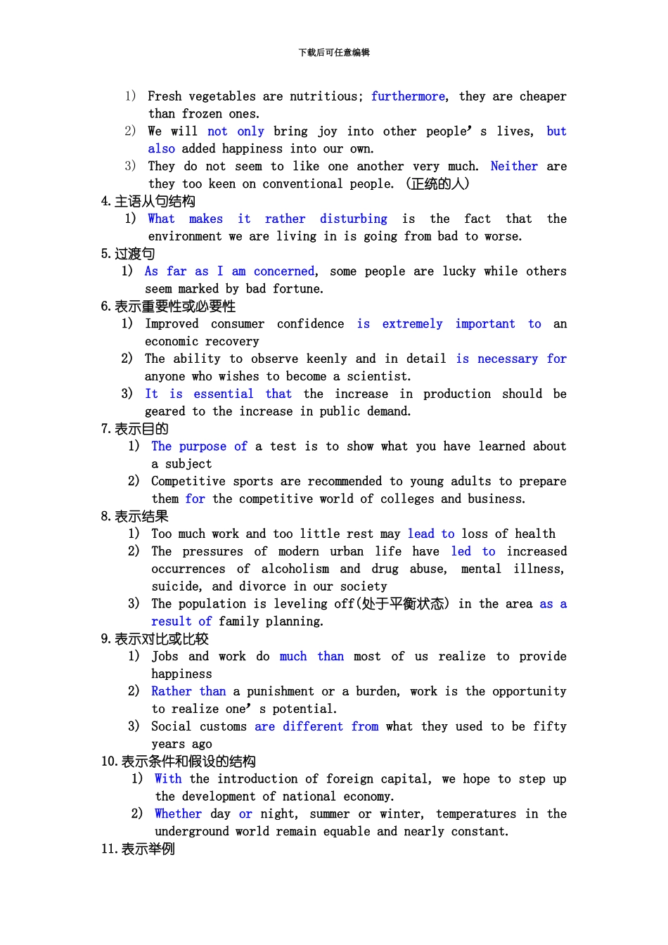 大学英语四级考试复习_第3页
