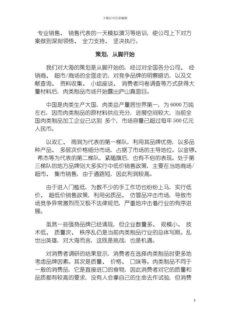 大海品牌整合策划纪实模板_第3页