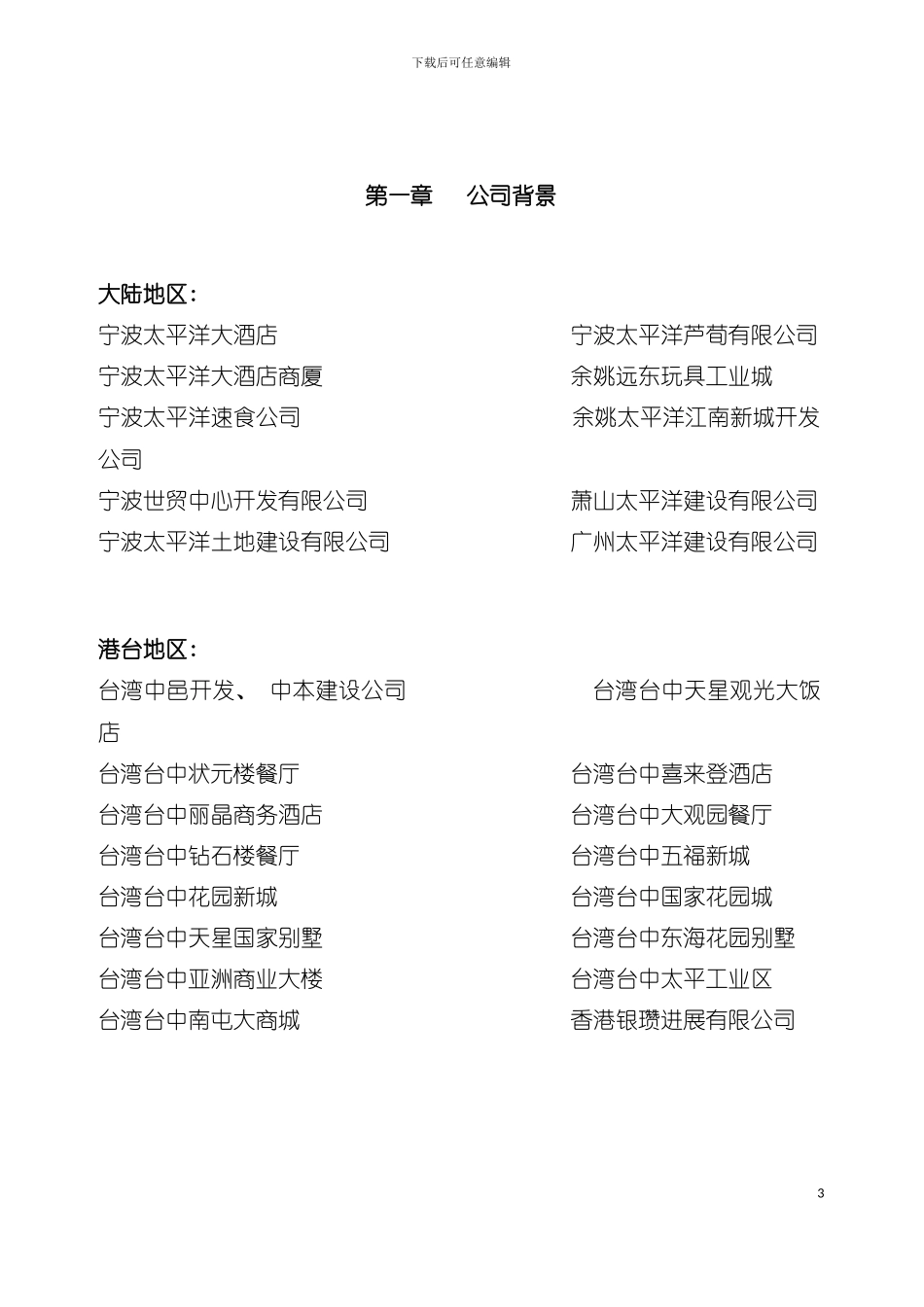 大酒店员工行为手册模板_第3页