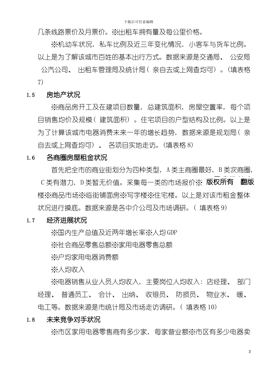 大陆知名家电连锁店开店基本手册模板_第3页