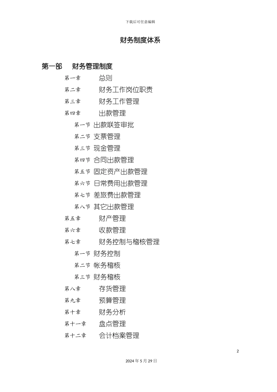 天陆达药业财务管理制度体系_第2页