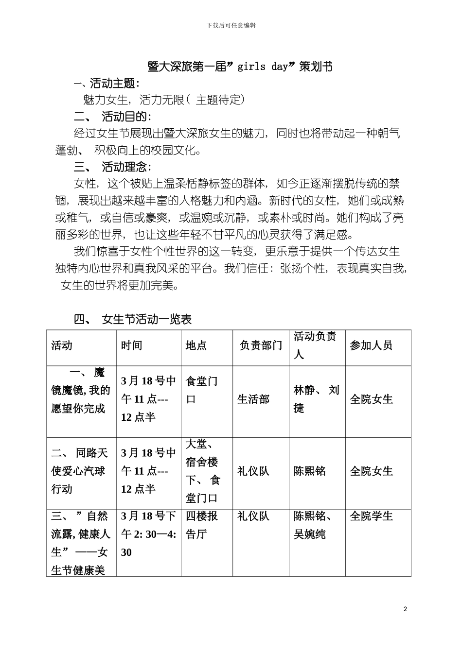 女生节策划书修改通过模板_第2页