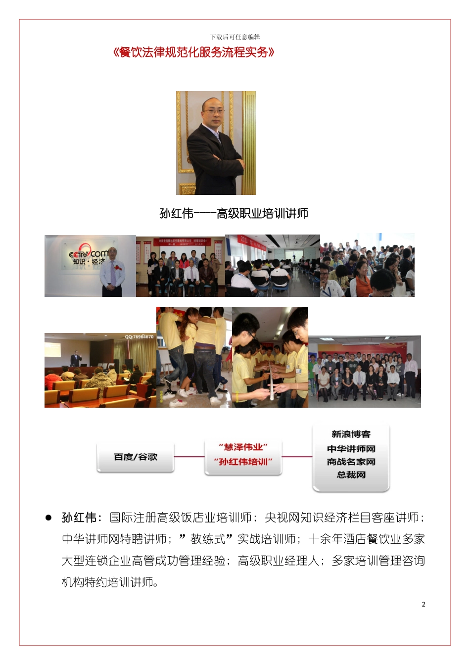 孙红伟餐饮规范化服务流程模板_第2页