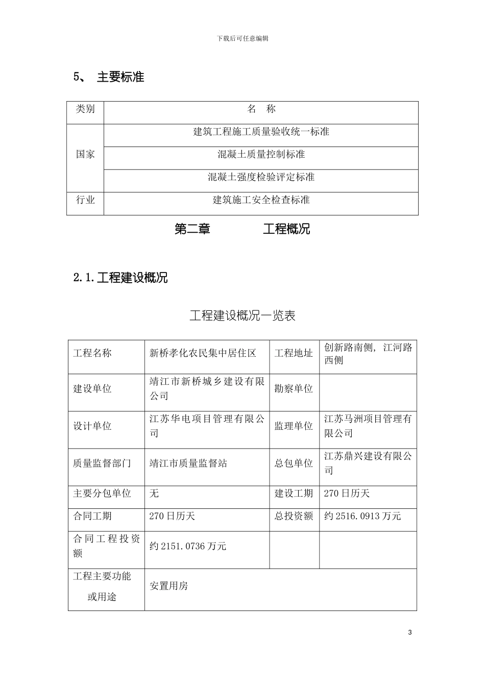 孝化施工组织设计模板_第3页