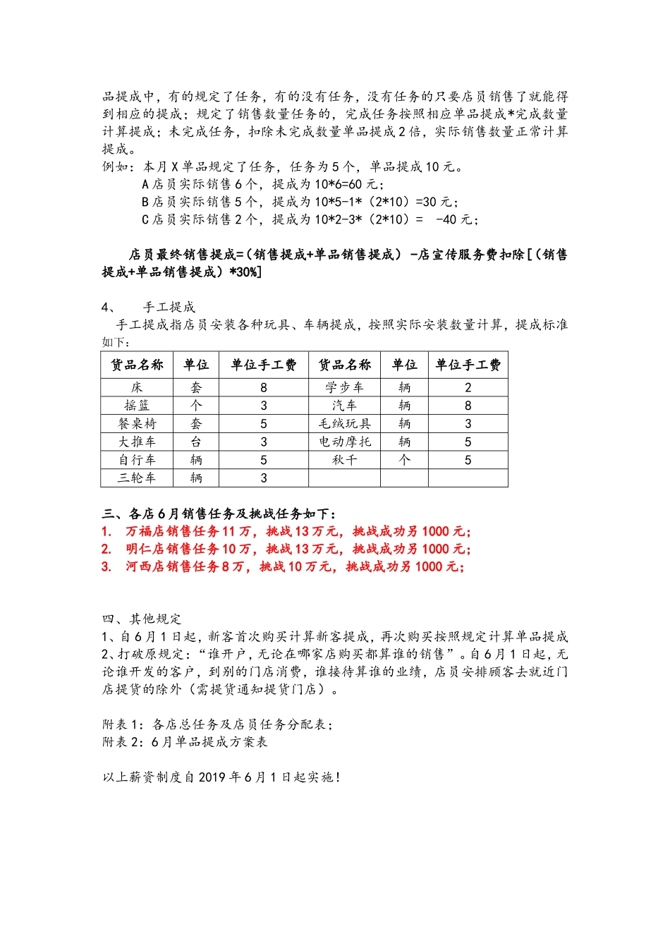 零售业销售提成方案_第2页