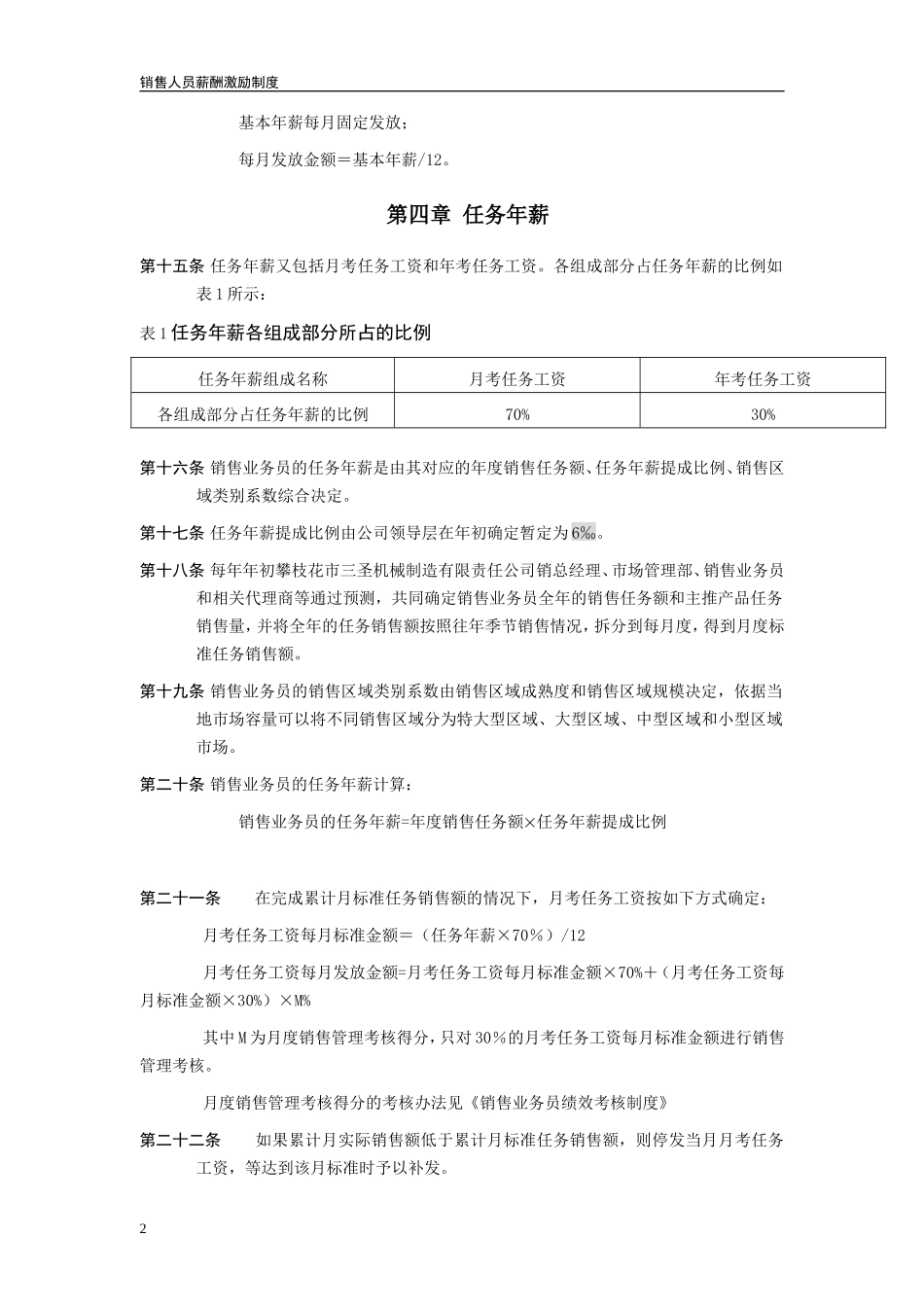 销售激励制度_第2页